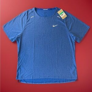 Men’s Nike Blue Running Shirt NWT Lightweight Athletic Top Size XL